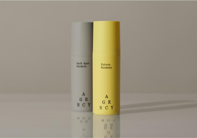 future formula and dark spot formula bottles