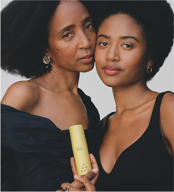 Girl holding a future formula bottle